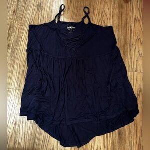 Torrid super soft Deep Blue Knit Camisole 4x